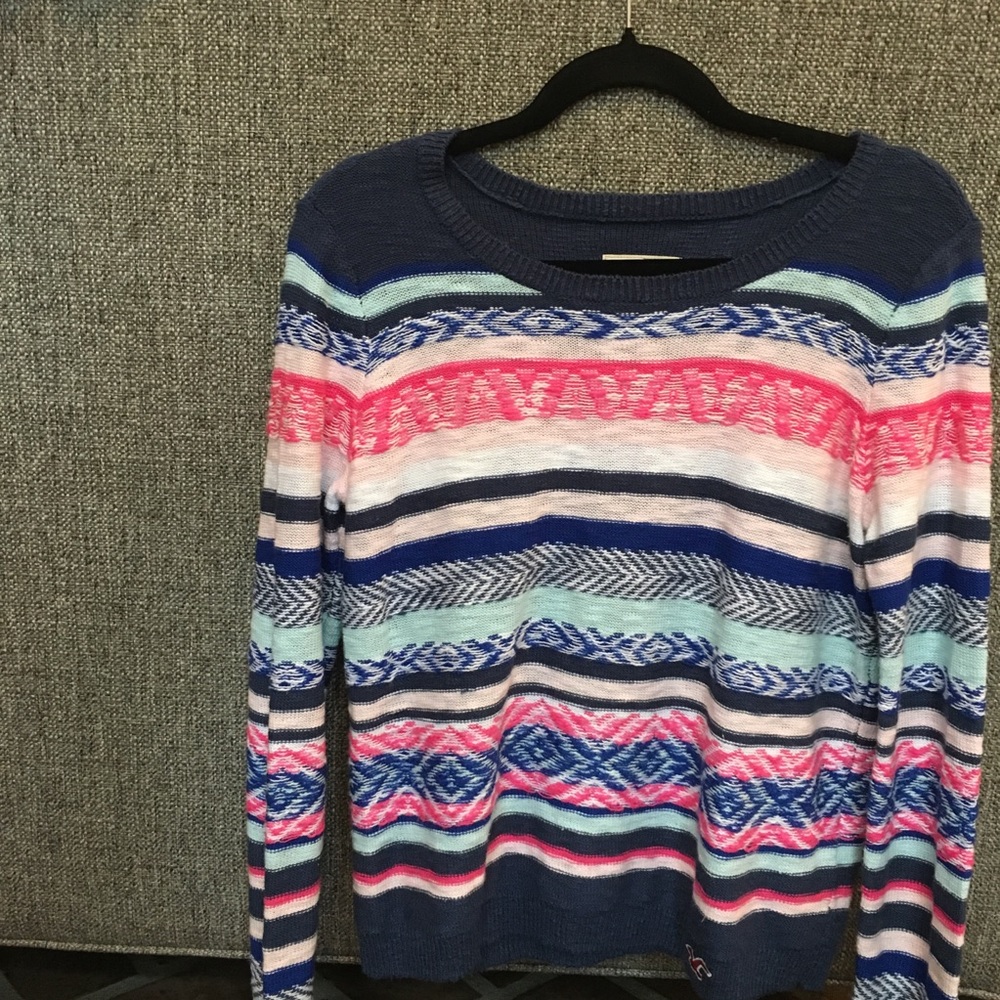 Hollister striped sweater